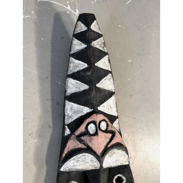 1950s Votive Board, Upper Sepik, Papua New Guinea, 1950s For Sale - Image 5 of 10