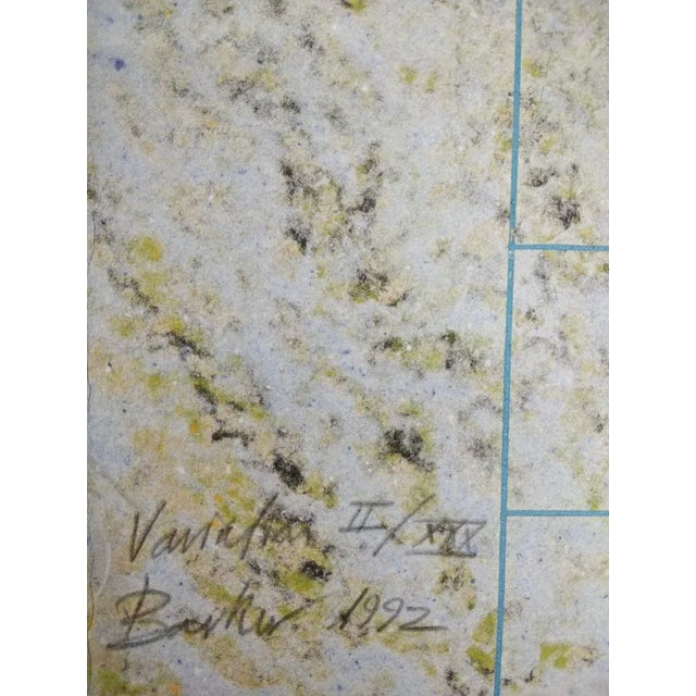 Laurence Barker, Untitled, 1992, Charcoal on Paper, in Flawless conditions. Designed 1990 to 1999 This piece has an...