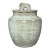 Vintage Chinese Longquan Celadon Crackle‑Glaze Lidded Jar With Animal‑Shaped Finial For Sale