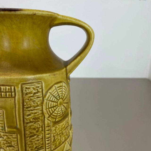 Fat Lava Op Art Pottery Vases from BAY Ceramics, Germany, 1970s, Set of 2 For Sale - Image 14 of 18