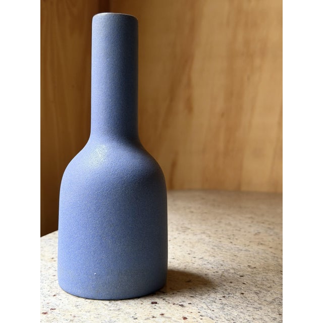 Mid-Century Blue Studio Pottery Vases from Ceramano & Zaalberg, Europe, 1960, Set of 4 For Sale - Image 17 of 18