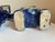 Blue Pair of Vintage Chinoiserie Asian Glazed Ceramic Elephant Plant Stands For Sale - Image 8 of 9