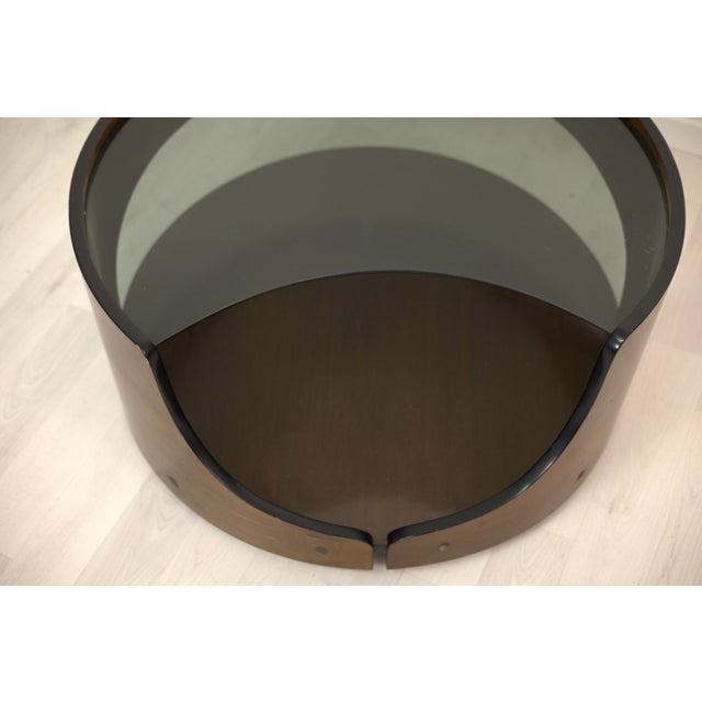 Vintage Coffee Table in Glass, 1960s For Sale - Image 4 of 6