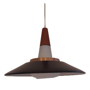Vintage Danish Pendant Lamp, Denmark, 1960 For Sale