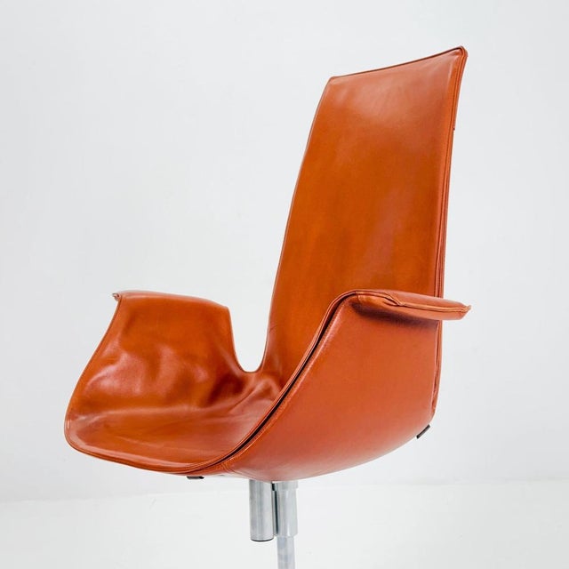 Mid-Century Modern Tulip Desk Chair by Preben Fabricius & Jørgen Kastholm For Walter Knoll, 1970s For Sale - Image 9 of 11