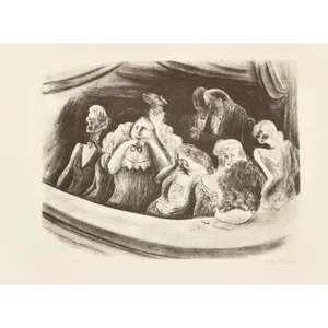 1939 After Adolf Dehn "Beethoven's Ninth Symphony", First Edition Period Offset Lithograph