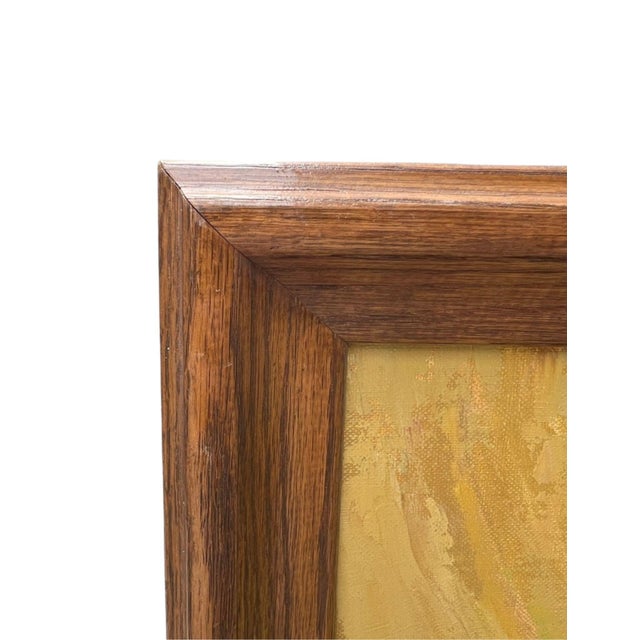 1968 Framed Citrus Still Life Oil Painting, Signed For Sale - Image 12 of 16