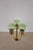 Beautiful Brass candleholder with 3 green lanterns by Hans-Agne Jakobsson. Produced by the designer own company in...