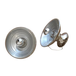 Waterworks Henry Ceiling Mount Sconces - A Pair For Sale