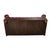 Vintage 1970s Tufted English Chesterfield Style Burgundy Leather Sofa 76" For Sale - Image 17 of 18