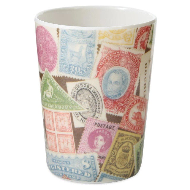 Not Yet Made - Made To Order Siren Song Philately Melamine Tumblers - Set of 4 For Sale - Image 5 of 6