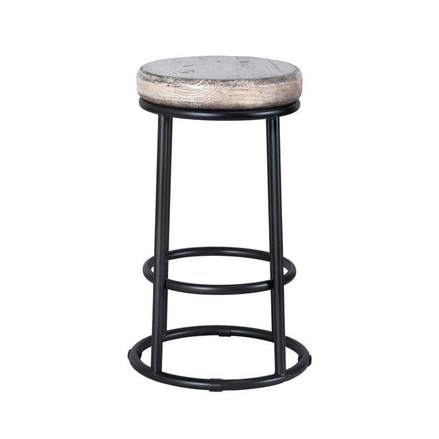 Color Pop White Counter Stool For Sale In Los Angeles - Image 6 of 6