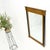 Brown Neo Classical French Rectangle Wall Mirror For Sale - Image 8 of 8
