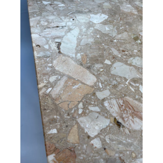 Carved Wood Rope Knot Marble Top Table For Sale - Image 12 of 12