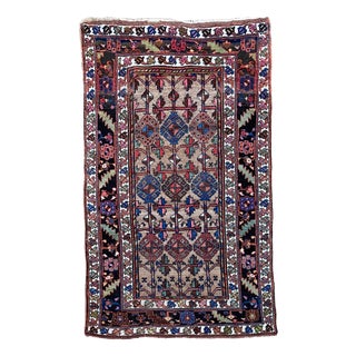 Antique Kurdish Rug, 1890s For Sale