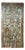Radha Krishna Carved Wood Wall Art Blue Vintage Barn Door Wall Panel 84x41 For Sale