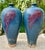 Chinese Pair of 19th-Century Chinese Jun Ware Vases – Flambé Glaze For Sale - Image 3 of 12