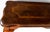 Late 20th Century Queen Anne Style Carved Shell Inlaid Banded Mahogany Console Sofa Table With Pad Feet For Sale - Image 11 of 18