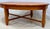 John Hutton for David Sutherland Teak Oval Outdoor Cocktail Table For Sale In West Palm - Image 6 of 9