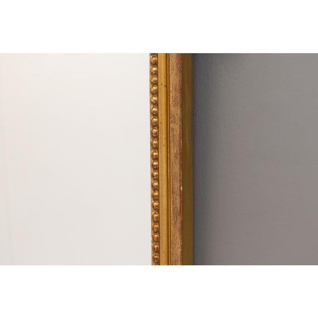 Late 19th Century Small Gilded Mirror, 1880 For Sale - Image 5 of 6