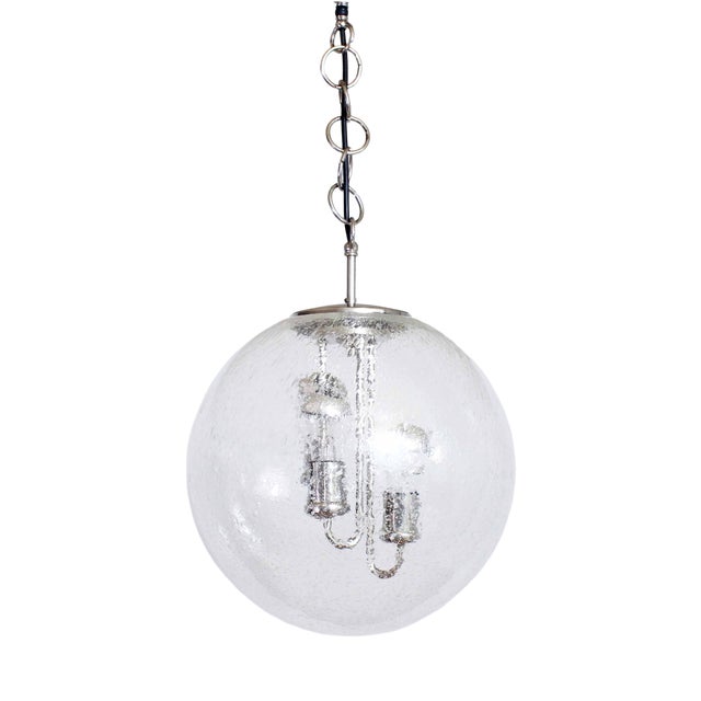 Ball Pendant Lamp from Born Leuchten, 1970 For Sale