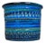 Rimini Blue Flowerpot Cover or Vase by Aldo Londi for Bitossi, 1950s For Sale