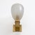 Murano Pulegoso Glass and Brass Wall Sconces, Italy, 1990, Set of 2 For Sale - Image 6 of 9