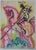 Salvador DALI (1904-1989) Saint George Color lithograph Signed in the plate On Arches vellum, 36 x 56 cm Authenticated by...