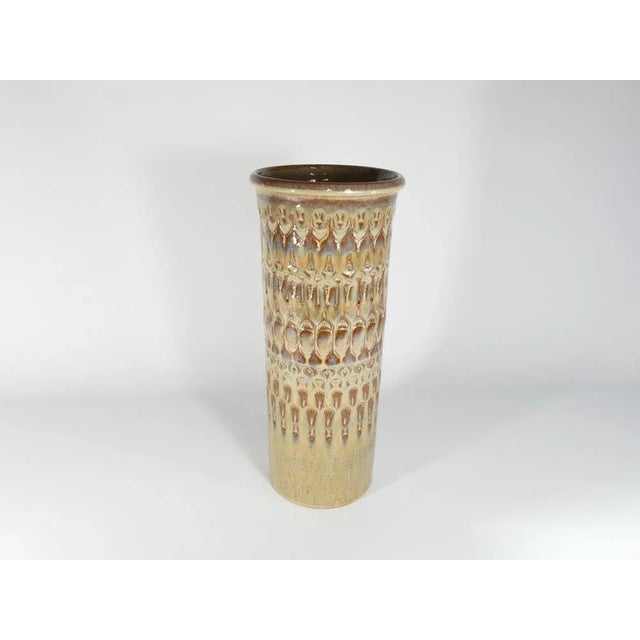 Ceramic Scandinavian Modern Stoneware Floor Vase from Søholm Stoneware, 1960s For Sale - Image 7 of 11