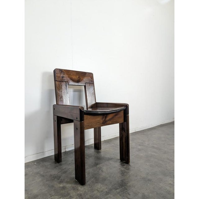 Pine Chairs by Silvio Coppola, Set of 4 For Sale - Image 3 of 10