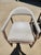 Wood Set of Four Burnett Armchairs For Sale - Image 7 of 13