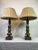 Traditional 1990s Traditional Wooden Candlestick Style Lamps - a Pair For Sale - Image 3 of 12