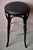 Black Bistro Bar Stools in Black and Chrome Tortoiseshell Vinyl, 1960s, Set of 2 For Sale - Image 8 of 14