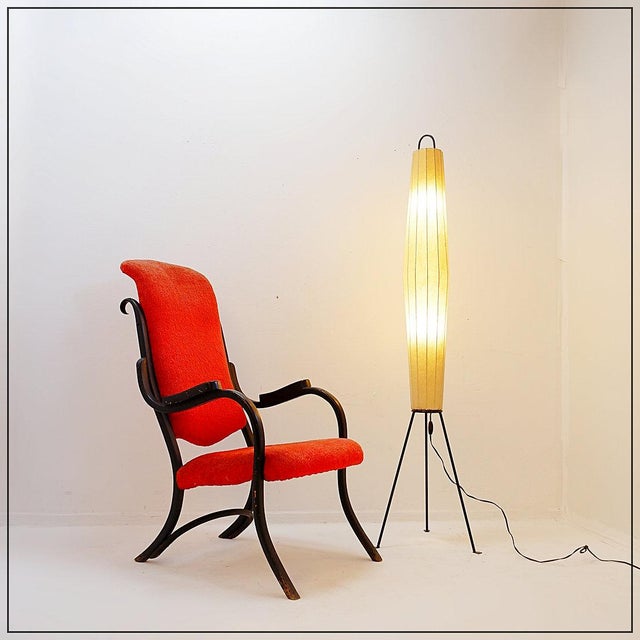Lugano Floor Lamp by H. Klingele for Artimeta Holland, 1957, in Good conditions. Designed 1960 to 1969 This piece is...