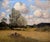 Paul Lecomte, Pastoral Scene, 1800s, Oil on Canvas For Sale - Image 5 of 5