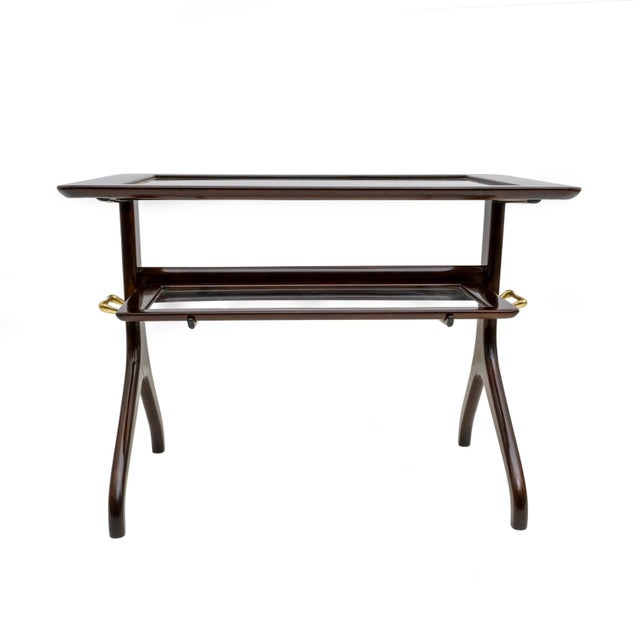 Mid-Century Modern Italian Tray Table, 1950s For Sale - Image 9 of 11