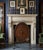 An elegant early 20th-century English Georgian Revival fireplace screen crafted in richly patinated mahogany, dating to...