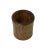 Chinese Handmade Chinese Light Brown Pattern Wood Brush Pen Holder / Brush Pot For Sale - Image 3 of 6