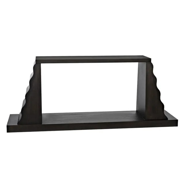 Noir NOIR Aurora Console, Ebony Walnut For Sale - Image 4 of 5
