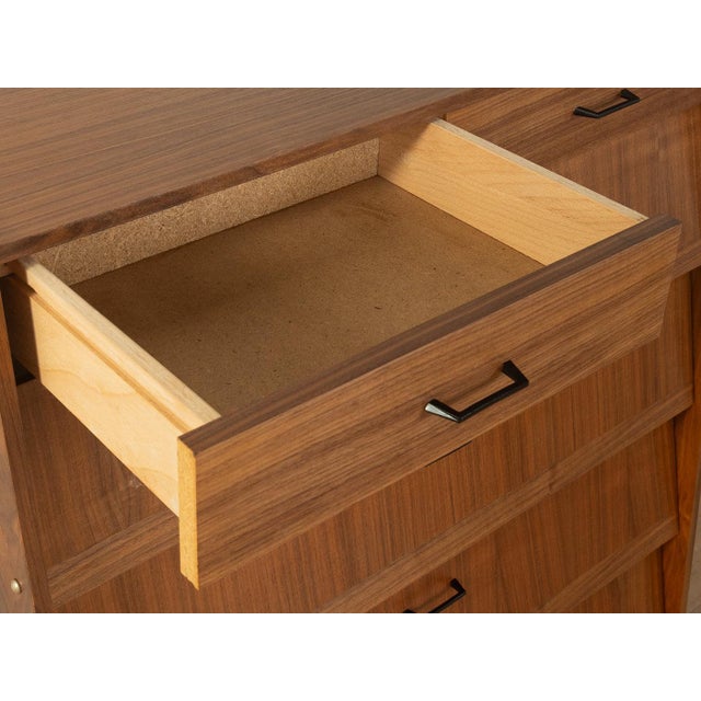 Brown Vintage Shoe Cabinet, 1960s For Sale - Image 8 of 11