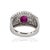 Late 20th Century Late 20th Century Burma Ruby Ring, Size 5 For Sale - Image 5 of 5