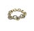 Silver David Yurman Oval Link Chain Bracelet Sterling Silver With 18k Yellow Gold For Sale - Image 8 of 8