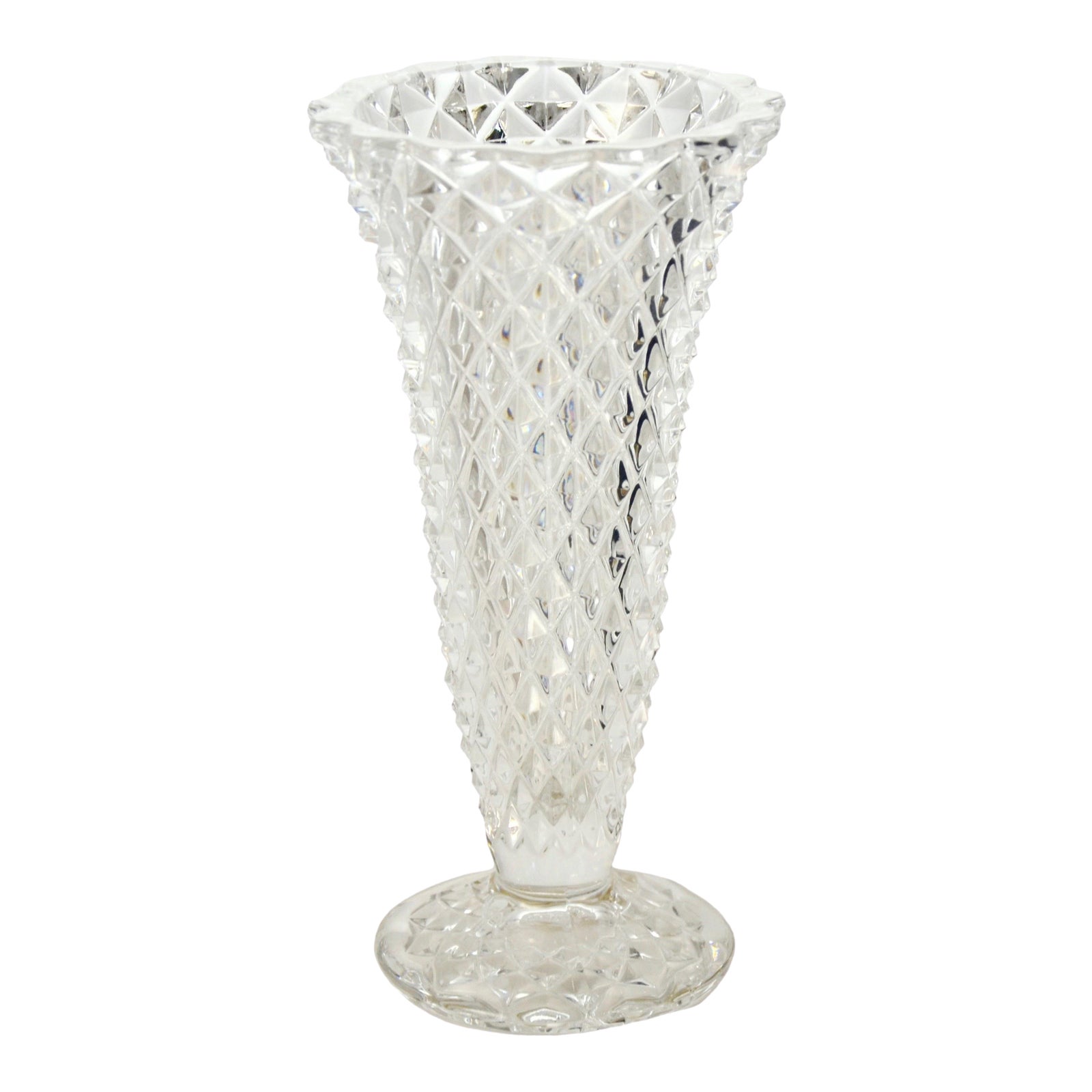 German Lead Crystal Vase Chairish