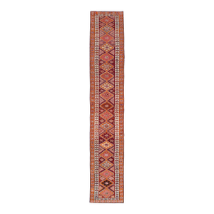 Galerie Shabab Collection Tribal Mid-20th Century Turkish Anatolian Runnerr