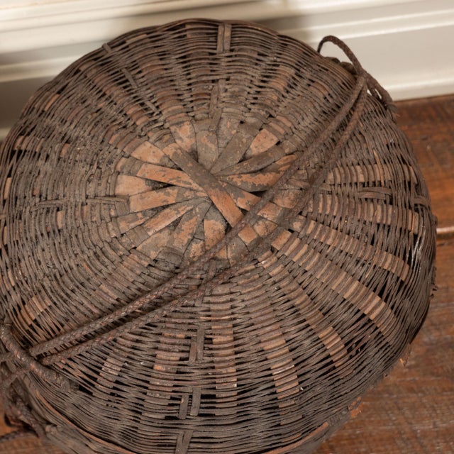 Set of 6, Collection of 19th Century African Baskets - Mali For Sale - Image 14 of 16
