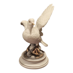 Vintage MCM Andrea Sadek Porcelain White Dove Figurine