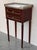 French 20th Century Pair of Louis XVI Style Marble-Top, Bronze and Walnut Nightstands For Sale - Image 3 of 12