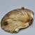 Vintage Brass Scallop Shell Trinket Dish — Footed Rococo Acanthus Catchall, Vide-Poche For Sale - Image 9 of 9