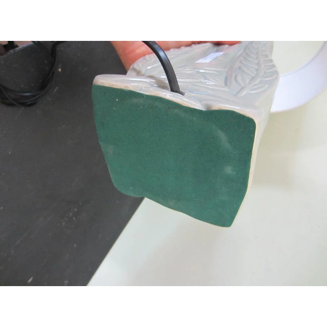 Gray Art Deco Table Lamp For Sale - Image 8 of 13