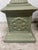 Metal Monumental 41” Cast Iron Neoclassical Pricket Floor Candlesticks - A Pair For Sale - Image 7 of 8